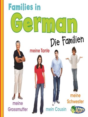 cover image of Families in German